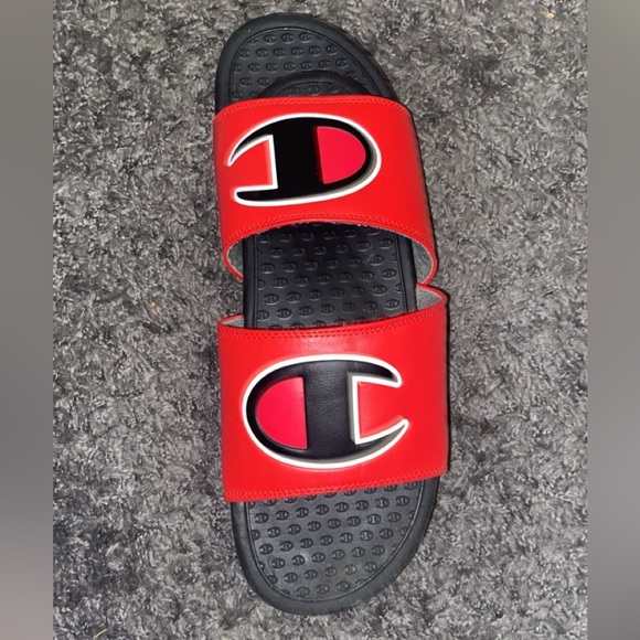 Red Champion Slides - Picture 2 of 2